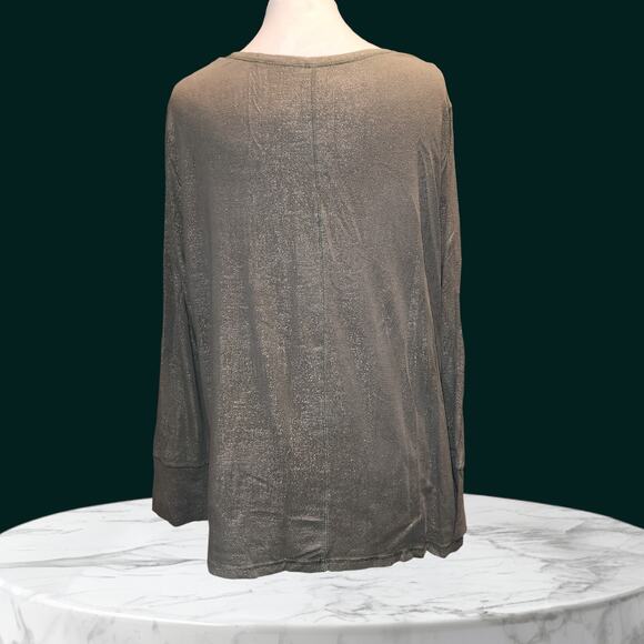 a.n.a. Woman Long Sleeve Shirt Size 2X - Picture 2 of 7